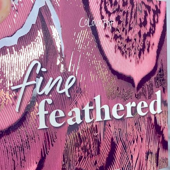COLOURPOP CP FINE FEATHERED EYESHADOW PALETTE BOUTIQUE UNTOUCHED NWT - Picture 2 of 8